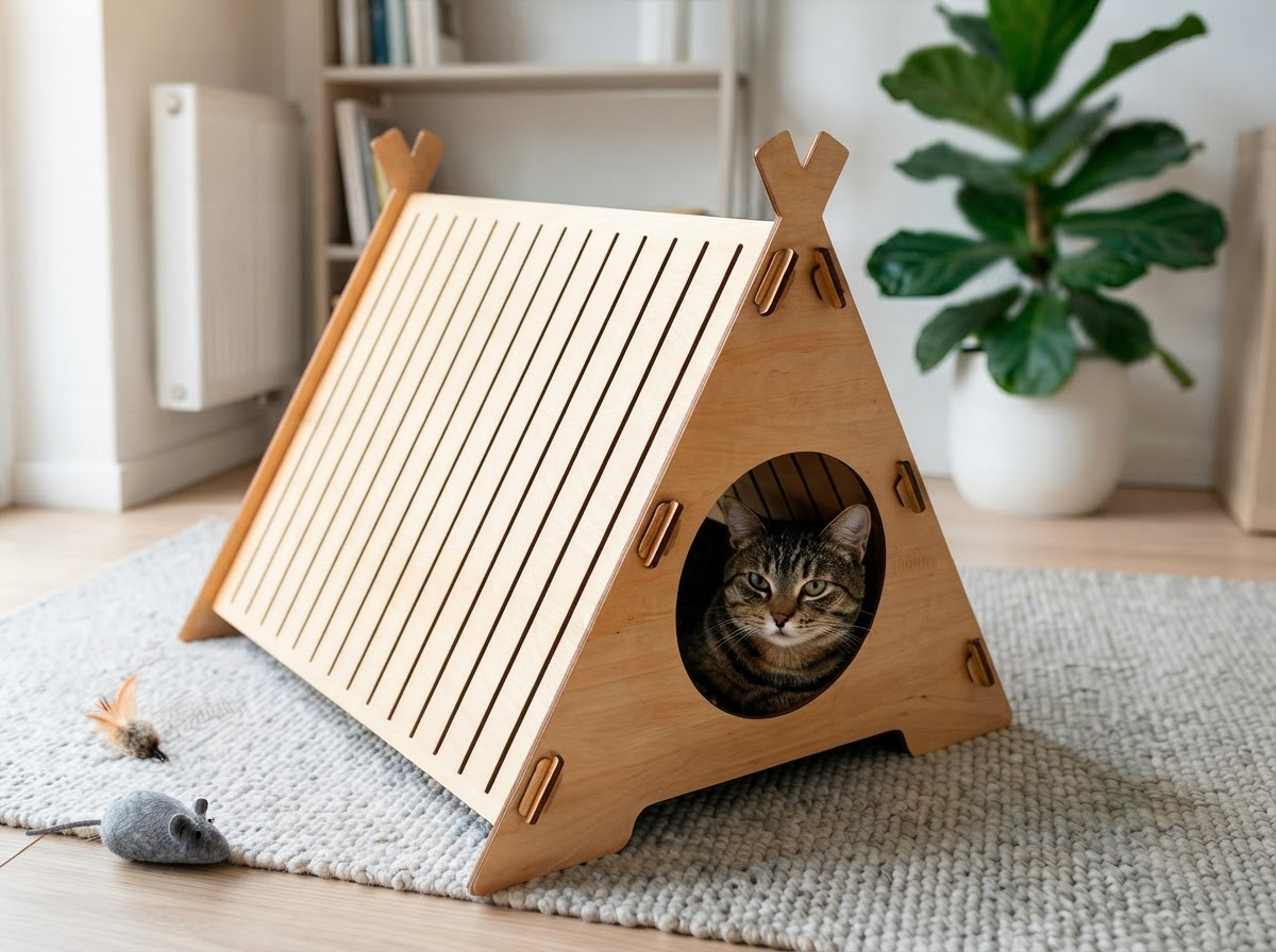 Casinha KATUÊ em ambiente